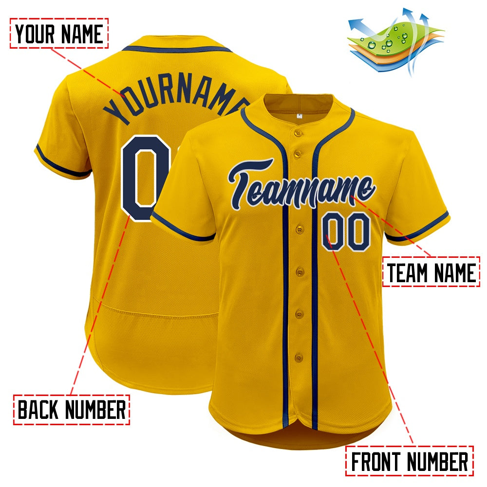 Custom Button Down Baseball Jersey Team Sports Shirts