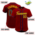 Custom Full Button Down Sportwear Stitched Baseball Jersey for Team