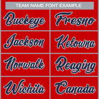 Custom Full Button Down Stitched Baseball Jersey Team Sportwear
