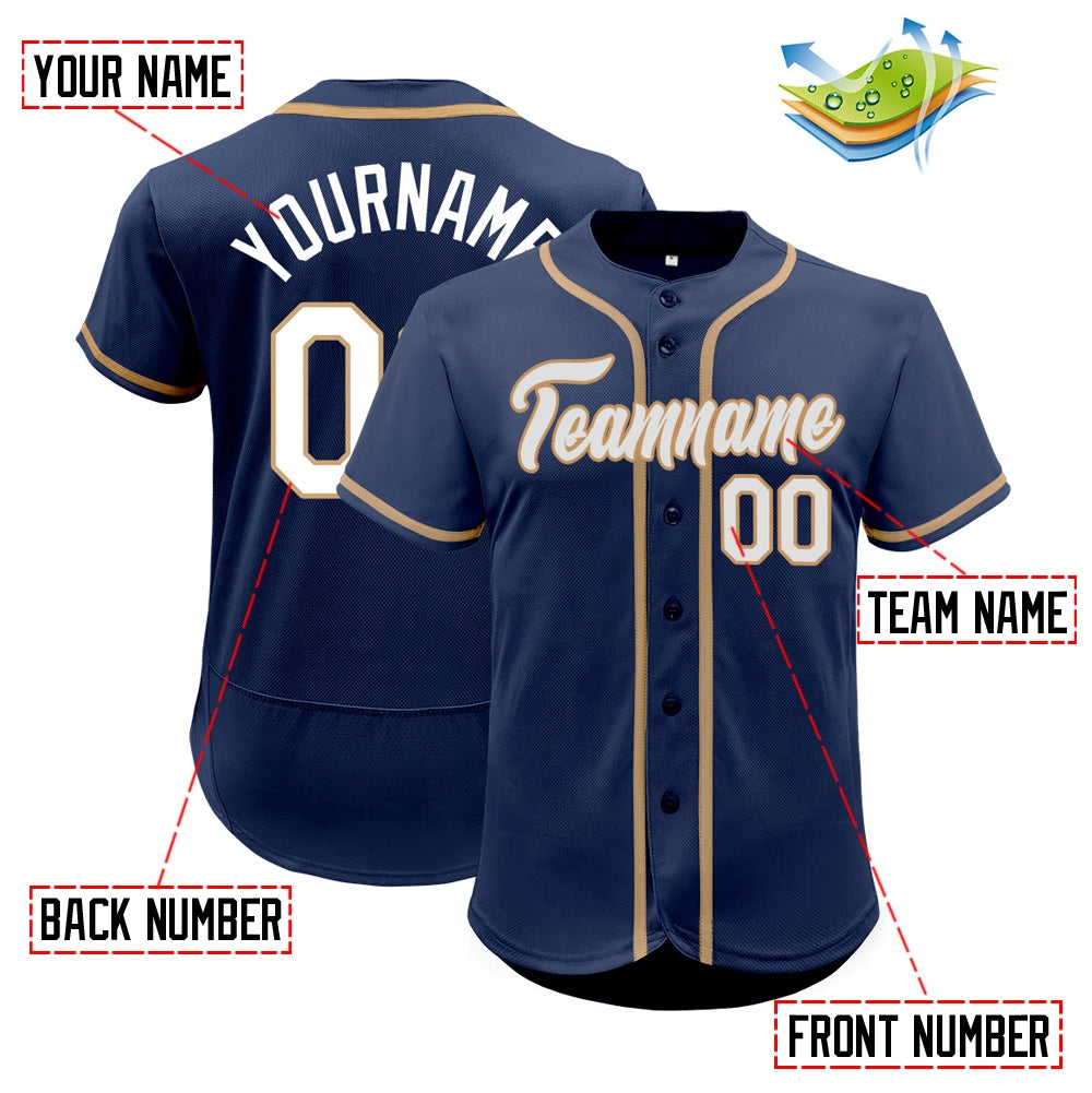 Custom Full Button Down Stitched Baseball Jersey Team Sportwear