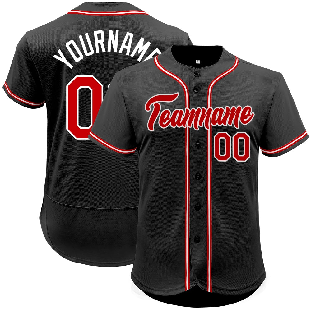Custom Full Button Down Stitched Baseball Jersey Team Sportwear