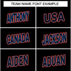 Custom Black Black-Royal Classic Style Crew neck T-Shirts Full Sublimated