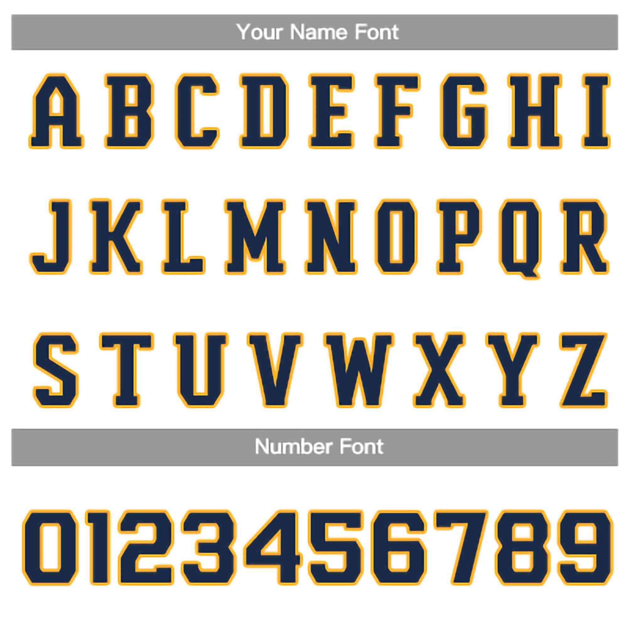 Custom White Navy-Yellow Classic Style Crew neck T-Shirts Full Sublimated