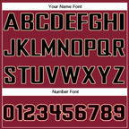 Custom Crimson Khaki Classic Style Crew neck T-Shirts Full Sublimated