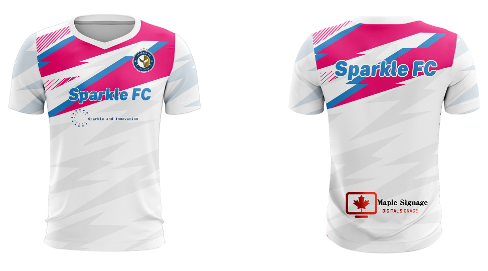 Fans-Made | Custom "Sparkle FC" Training Sport Soccer Sets Jersey