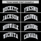 Custom Black Gray Varsity Full-Zip Letterman Classic Jacket Hoodie