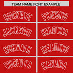 Custom Red White Varsity Full-Zip Letterman Classic Jacket Hoodie
