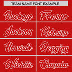 Custom Red White Varsity Full-Zip Letterman Classic Jacket Hoodie