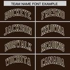 Custom Brown Cream Raglan Sleeves Varsity Full-Snap Letterman Two Tone Jacket Hoodie