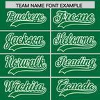 Custom Kelly Green White Raglan Sleeves Varsity Full-Snap Letterman Two Tone Jacket Hoodie