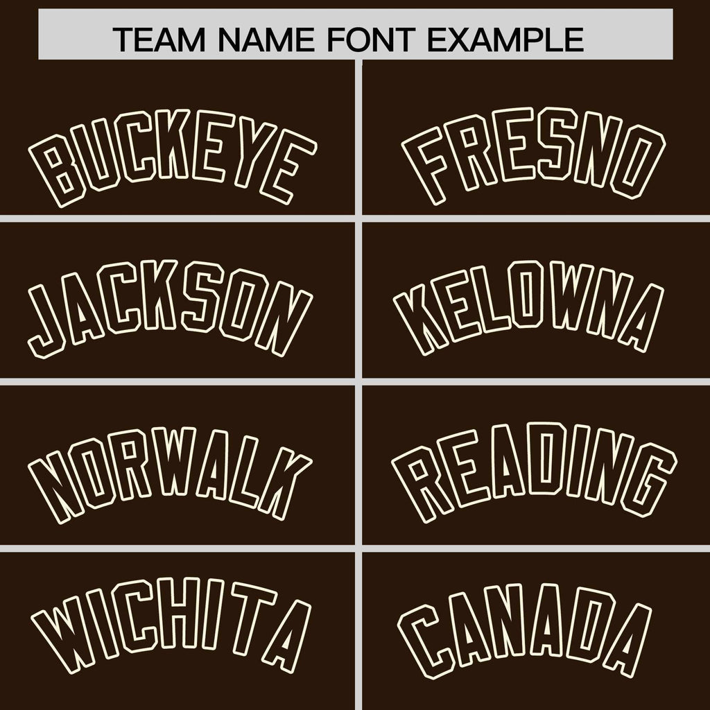 Custom Brown Cream Raglan Sleeves Varsity Full-Snap Letterman Two Tone Jacket Hoodie