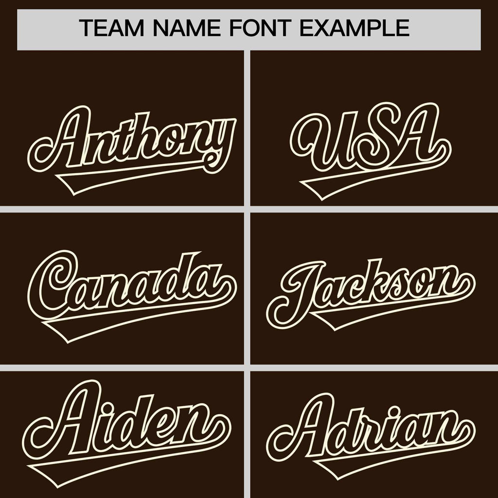 Custom Brown Cream Raglan Sleeves Varsity Full-Snap Letterman Two Tone Jacket Hoodie