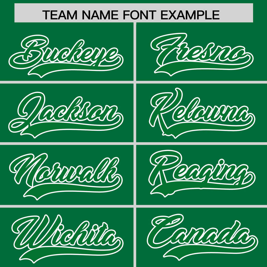 Custom Kelly Green White Raglan Sleeves Varsity Full-Snap Letterman Two Tone Jacket Hoodie