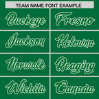 Custom Kelly Green White Raglan Sleeves Varsity Full-Snap Letterman Two Tone Jacket Hoodie