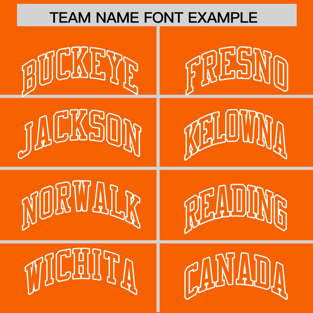 Custom Orange White Raglan Sleeves Varsity Full-Snap Letterman Two Tone Jacket Hoodie