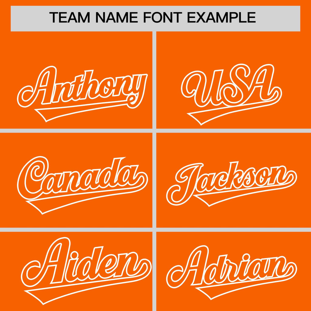 Custom Orange White Raglan Sleeves Varsity Full-Snap Letterman Two Tone Jacket Hoodie