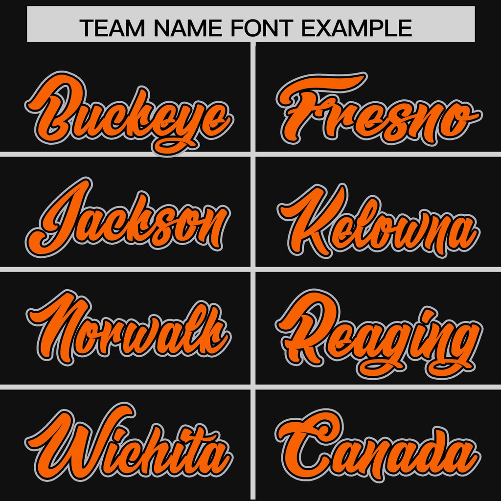 Custom Black Orange Raglan Sleeves Varsity Full-Snap Letterman Two Tone Jacket Hoodie