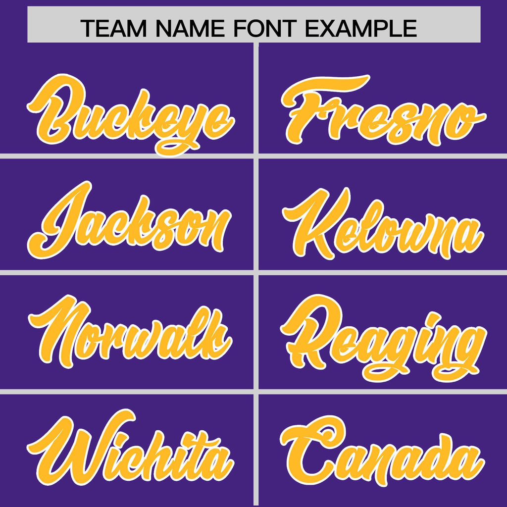 Custom Purple Gold Color Block Varsity Full-Snap Letterman Jacket Hoodie