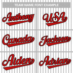 Custom Mens Personalized Pinstripe Baseball Jersey Team Sport Uniforms