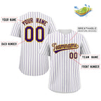 Custom Pinstripe Baseball Jerseys and Button-Down Shirts for Team Sports
