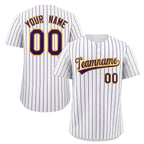 Custom Pinstripe Baseball Jerseys and Button-Down Shirts for Team Sports