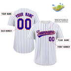 Custom Pinstripe Baseball Jerseys and Button-Down Shirts for Team Sports