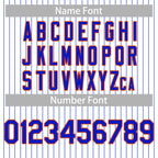 Custom Pinstripe Baseball Jerseys and Button-Down Shirts for Team Sports