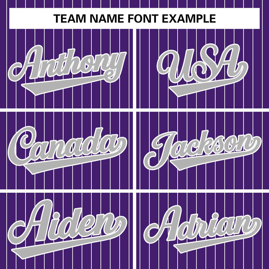 Custom Pinstripe Baseball Jerseys and Button-Down Shirts for Team Sports