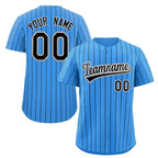 Custom Pinstripe Baseball Jerseys and Button-Down Shirts for Team Sports