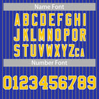 Custom Mens Personalized Pinstripe Baseball Jersey Team Sport Uniforms