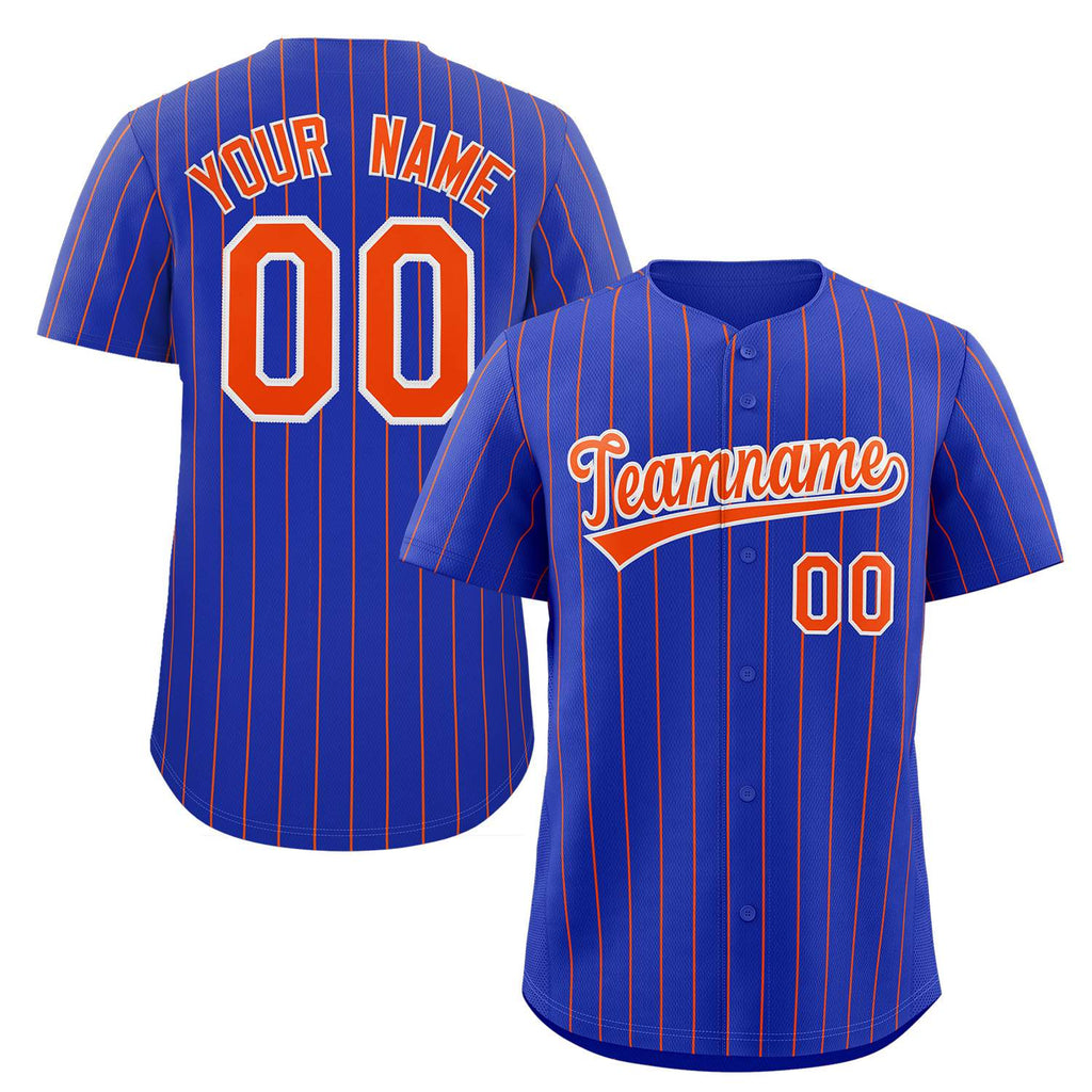 Custom Pinstripe Baseball Jerseys and Button-Down Shirts for Team Sports