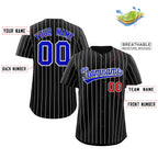 Custom Mens Personalized Pinstripe Baseball Jersey Team Sport Uniforms