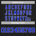 Custom Mens Personalized Pinstripe Baseball Jersey Team Sport Uniforms