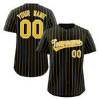 Custom Pinstripe Baseball Jerseys and Button-Down Shirts for Team Sports