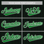 Custom Pinstripe Baseball Jerseys and Button-Down Shirts for Team Sports