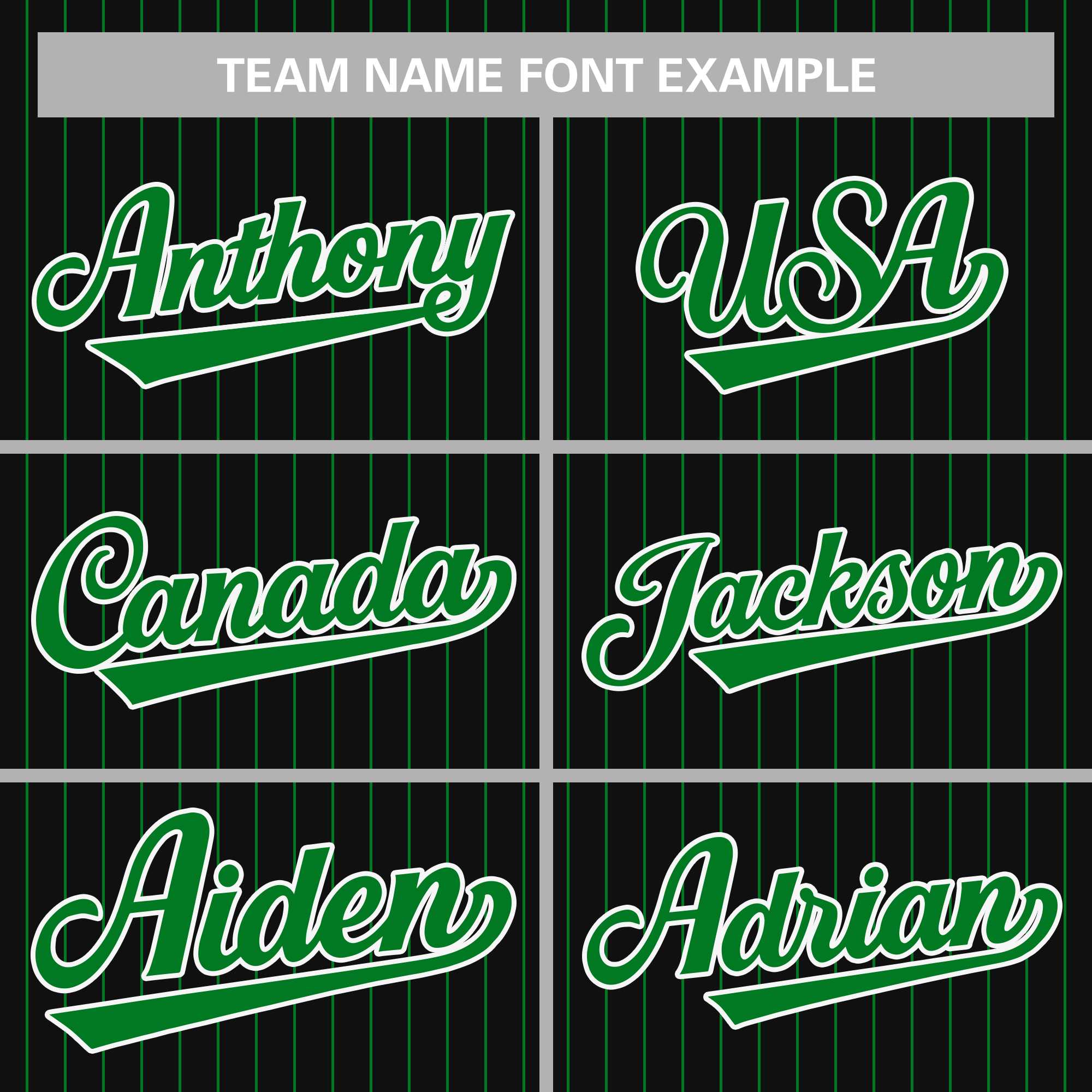 Custom Pinstripe Baseball Jerseys and Button-Down Shirts for Team Sports