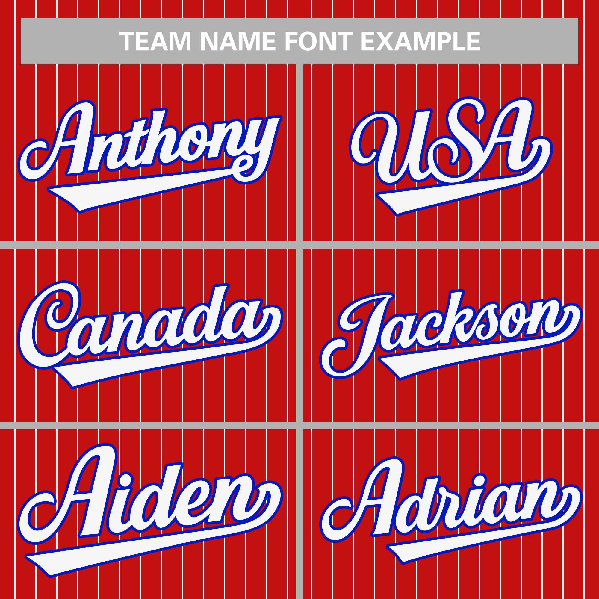 Custom Mens Personalized Pinstripe Baseball Jersey Team Sport Uniforms