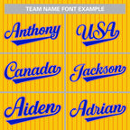Custom Pinstripe Baseball Jerseys and Button-Down Shirts for Team Sports