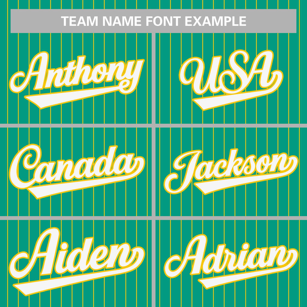 Custom Pinstripe Baseball Jerseys and Button-Down Shirts for Team Sports