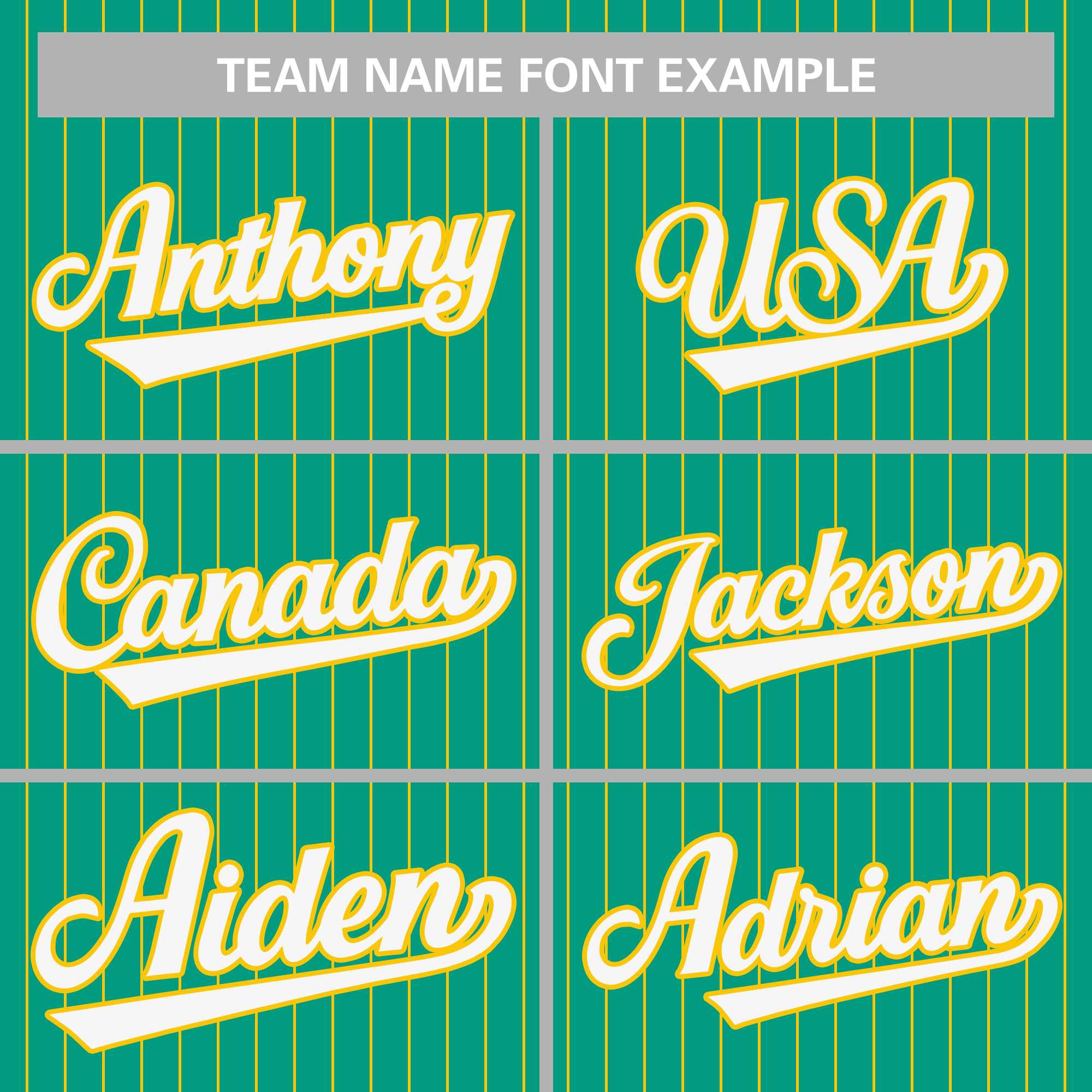 Custom Pinstripe Baseball Jerseys and Button-Down Shirts for Team Sports