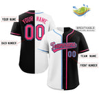 Custom Button Down Baseball Jersey Split Personalized Stitched Shirts for Adults/Youth
