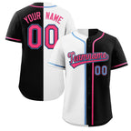 Custom Button Down Baseball Jersey Split Personalized Stitched Shirts for Adults/Youth
