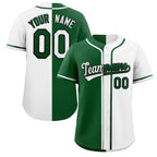 Custom Button Down Baseball Jersey Split Personalized Stitched Shirts for Adults/Youth