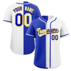 Custom Full Button Baseball Jersey Personalized Team Uniform Sports Split Shirts