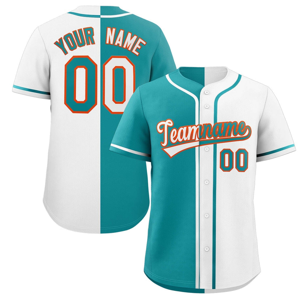 Custom Button Down Baseball Jersey Split Personalized Stitched Shirts for Adults/Youth