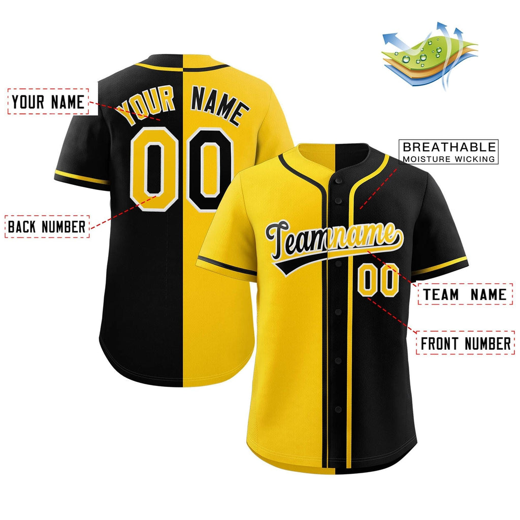 Custom Full Button Baseball Jersey Personalized Team Uniform Sports Split Shirts