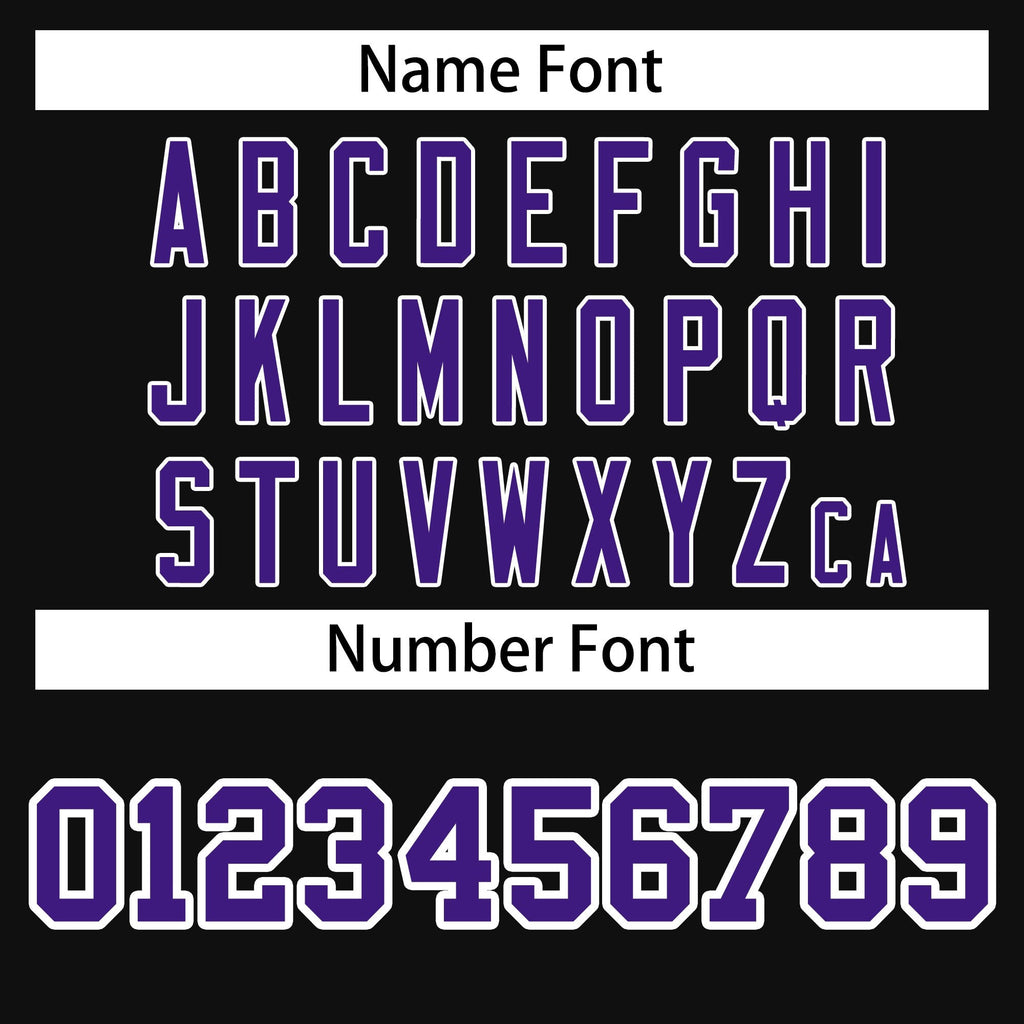 Custom Black Purple-White Raglan Sleeves Varsity Full-Snap Letterman Jacket