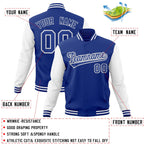 Custom Stitched Varsity Raglan Sleeves Letterman Baseball Jacket