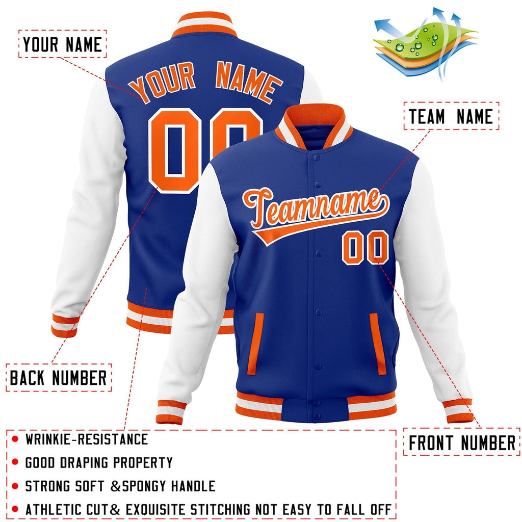 Custom Fashion Varsity Jacket for Men Women Youth Cotton Letterman Baseball Jackets