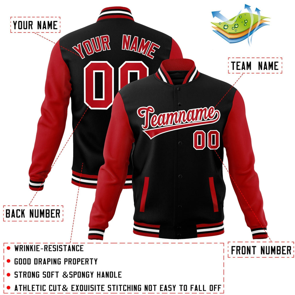 Custom Fashion Varsity Jacket for Men Women Youth Cotton Letterman Baseball Jackets
